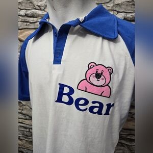 Moschino Couture Blue and White Bear Kids Shirt